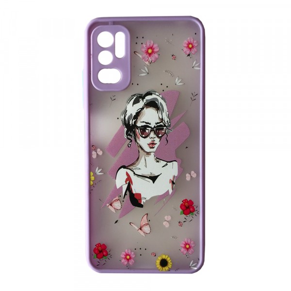 WAVE Cartoon Case Xiaomi Redmi Note 10 5G (flowers)-0