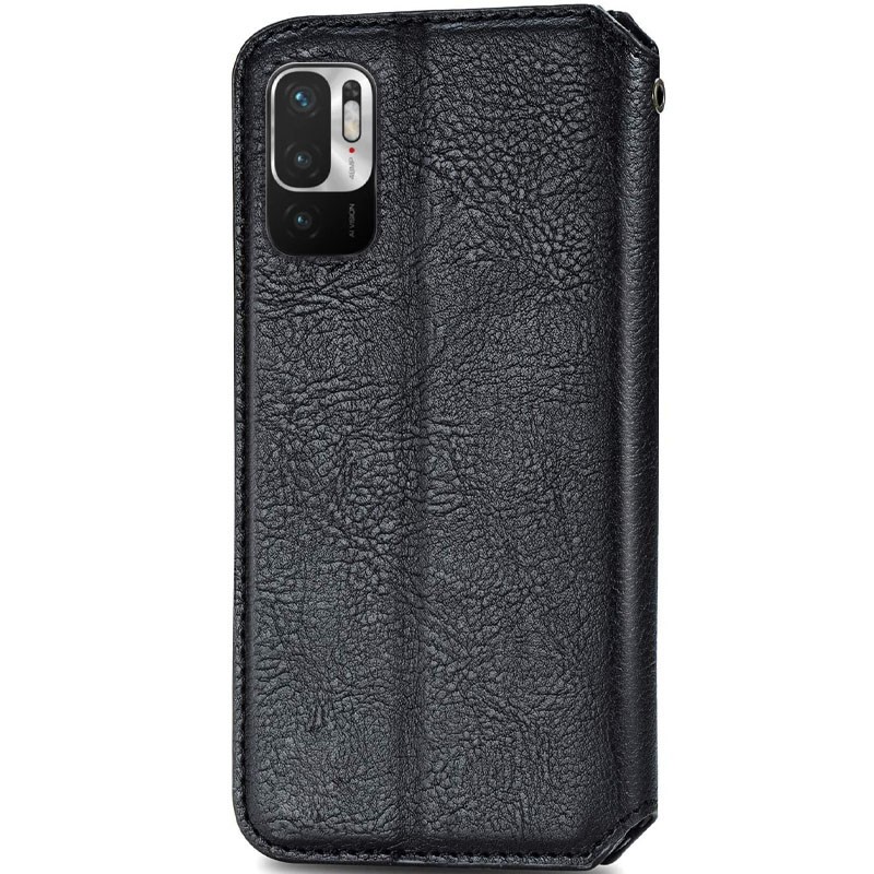 Книжка GETMAN Cubic для Xiaomi Redmi Note 10 5G/Poco M3 Pro/Note 10T 5G/Note 11SE чорна-1