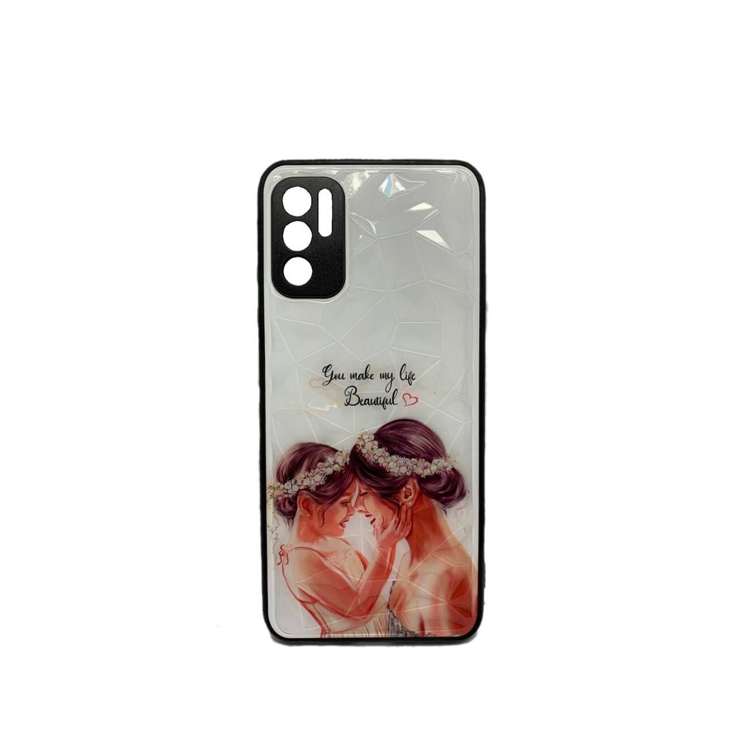 Накладка Ladies для Xiaomi Note 10 5G/Poco M3 Pro/Note 10T 5G/Note 11SE Мама з донечкою-0