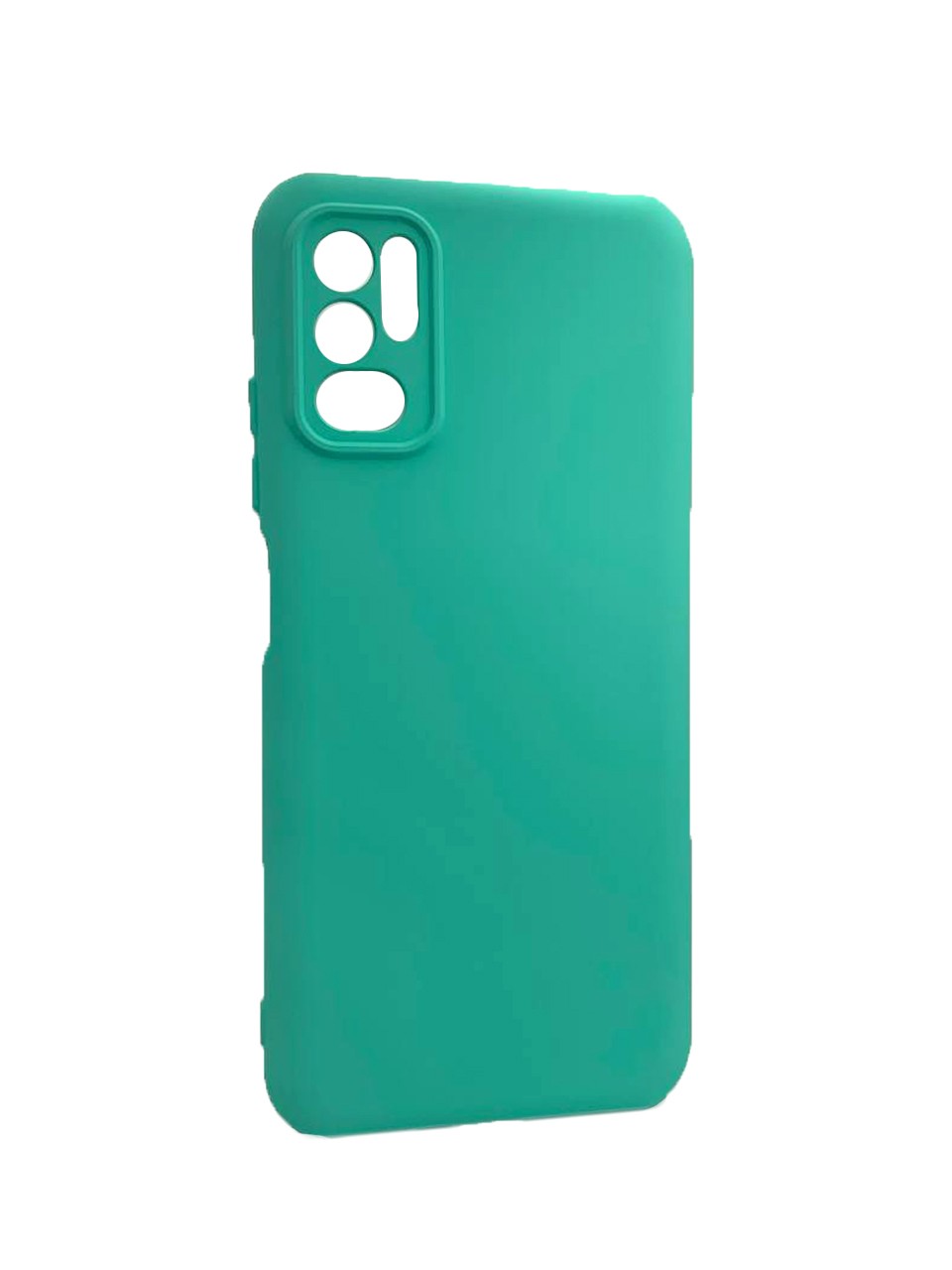 Накладка Soft Silicone Case для Xiaomi Note 10 5G/Poco M3 Pro (Mint)-0