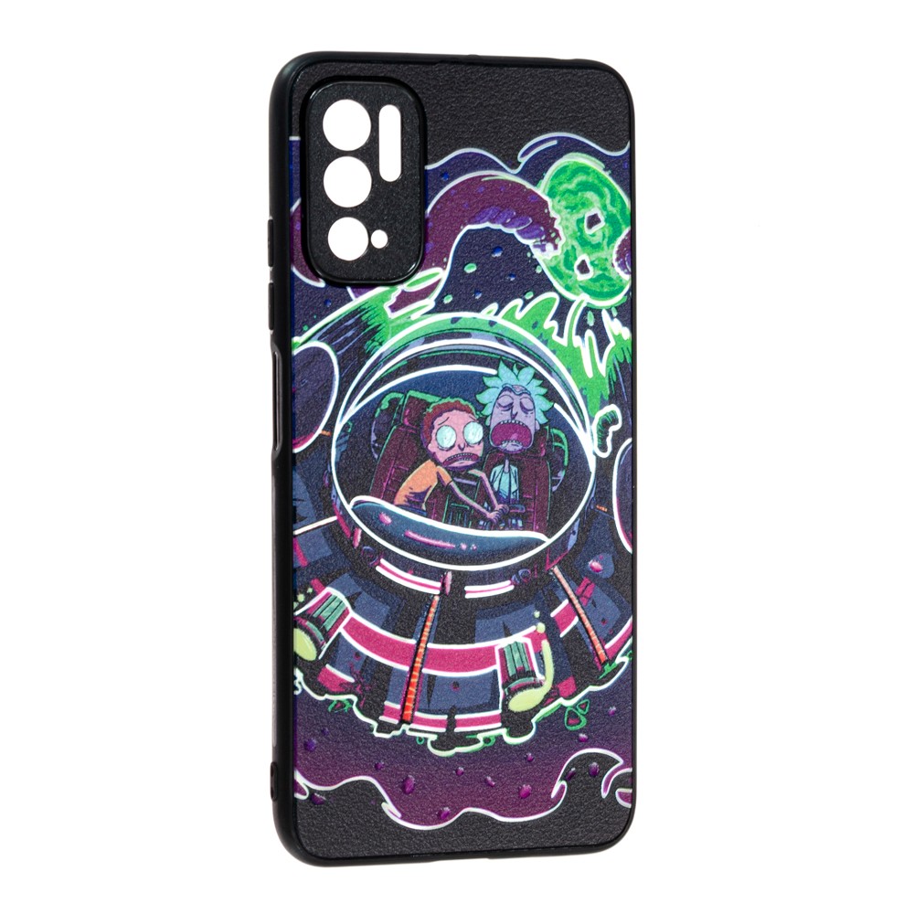 Накладка Fashion Kids для Xiaomi Note 10 5G/ Poco M3 Pro Rick and Morty-0