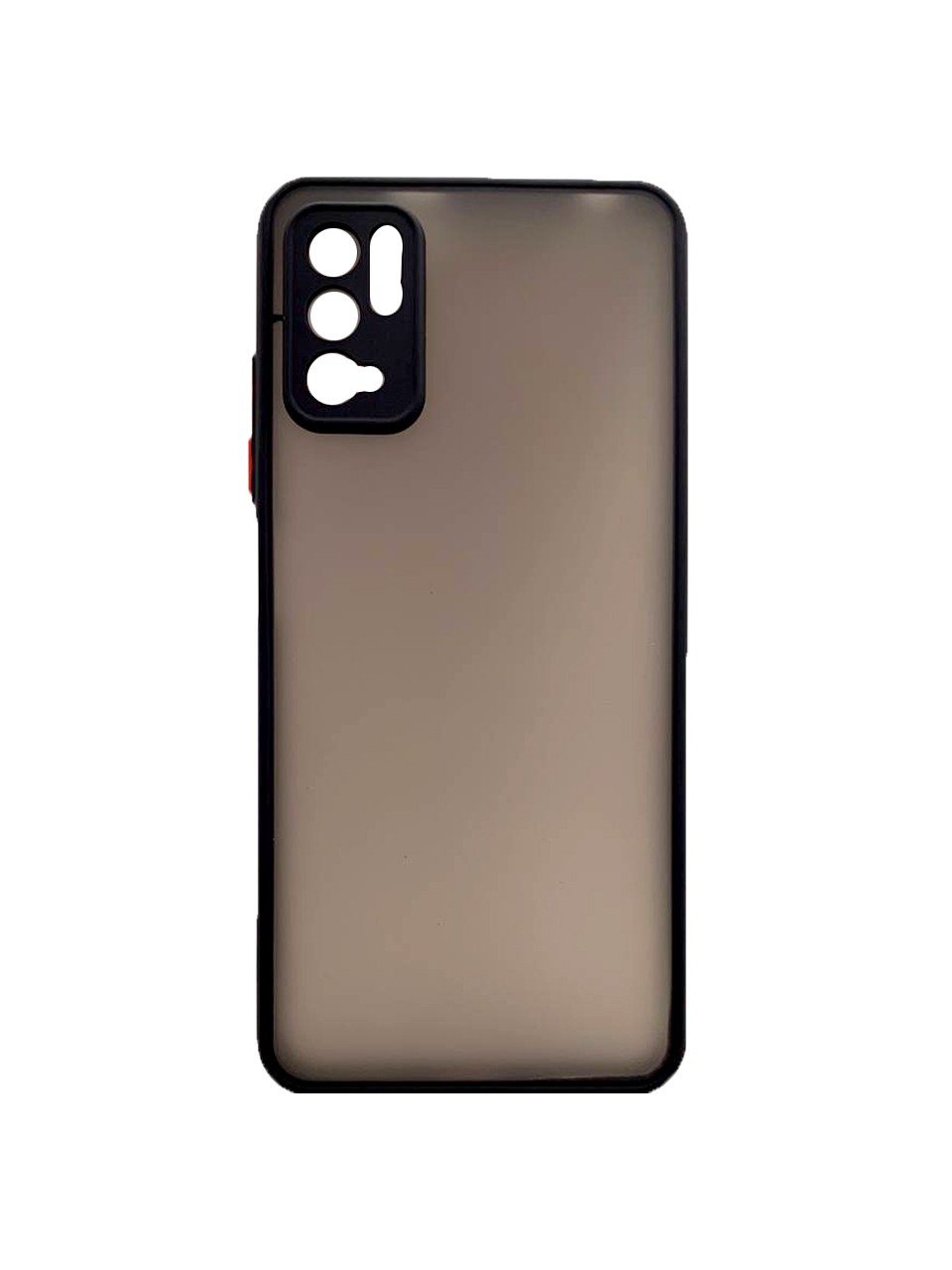 Накладка Totu Gingle Camera для Xiaomi Redmi Note 10 5G/Poco M3 Pro (Black)-0