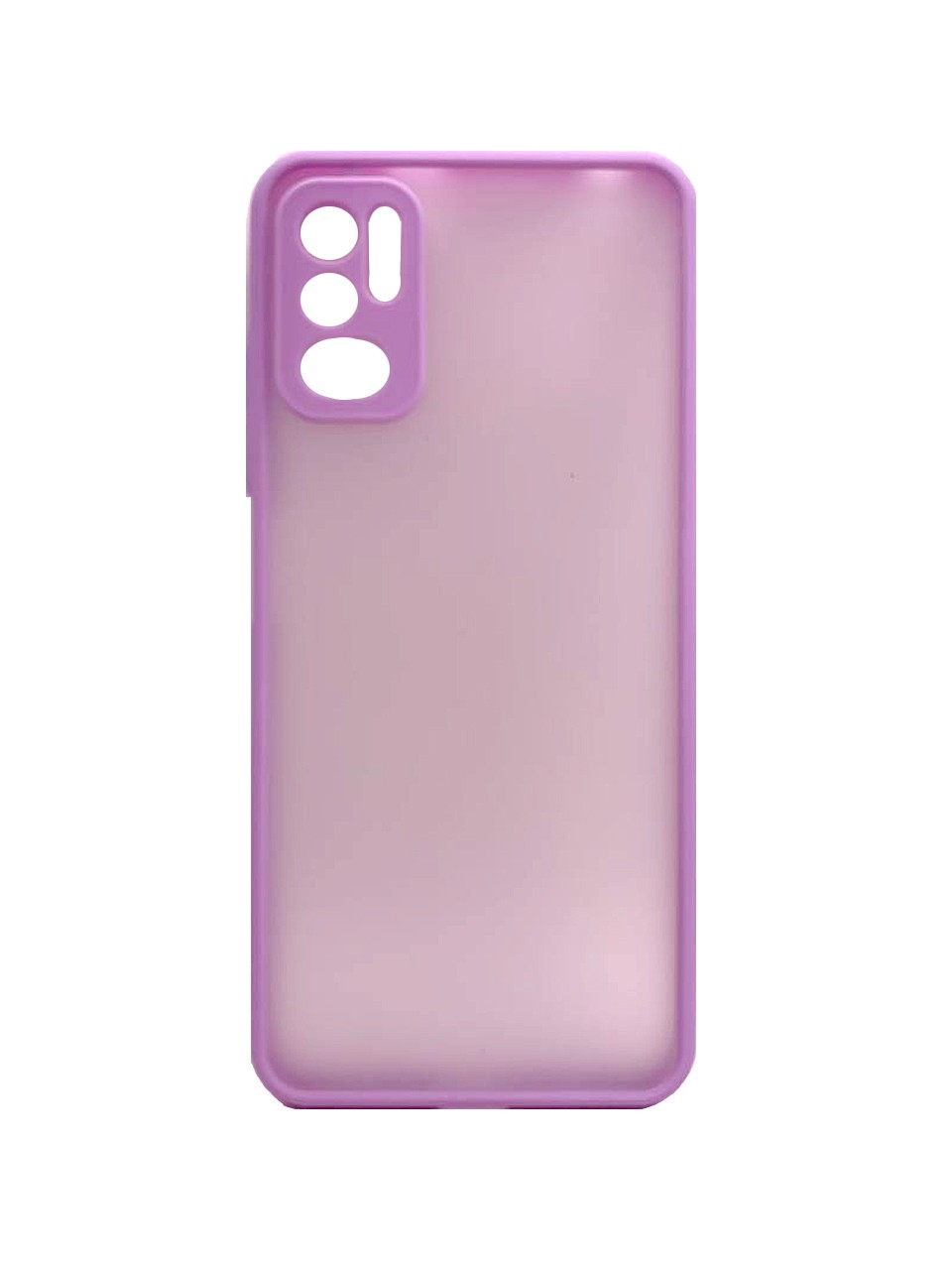 Накладка Totu Gingle Camera для Xiaomi Redmi Note 10 5G/Poco M3 Pro (Light purple)-0