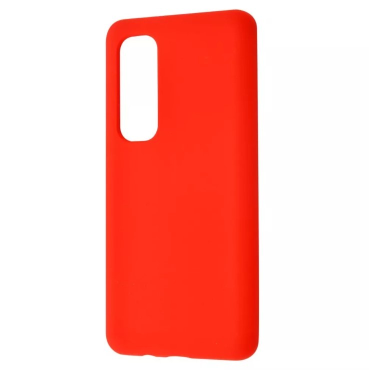 WAVE Full Silicone Cover для Xiaomi Mi Note 10 Lite (red)-0