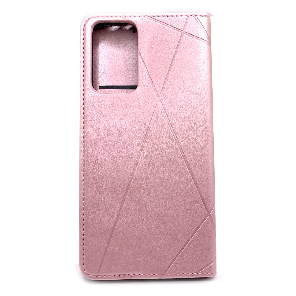 Книжка Business для Xiaomi Redmi Note 10 Pro/Note 10 Pro Max рожева-1