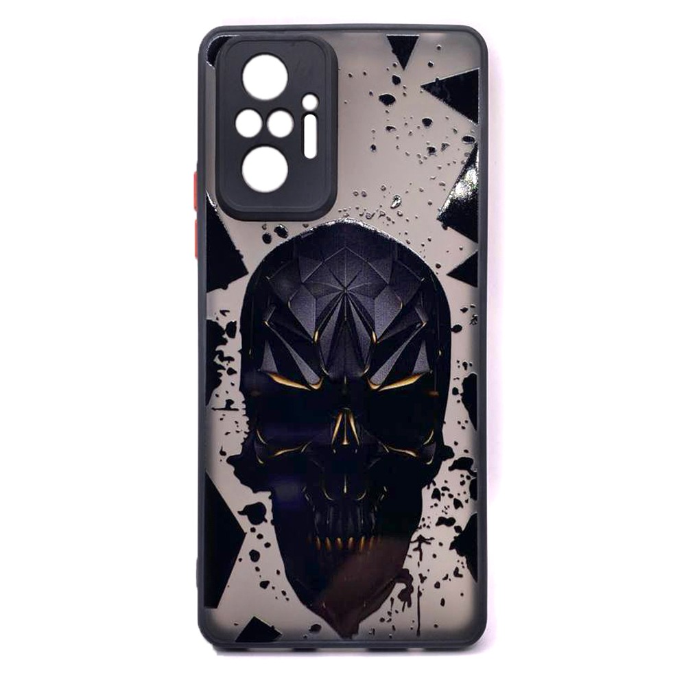 Накладка Totu Gingle Print для Xiaomi Note 10 Pro Темне обличчя-0