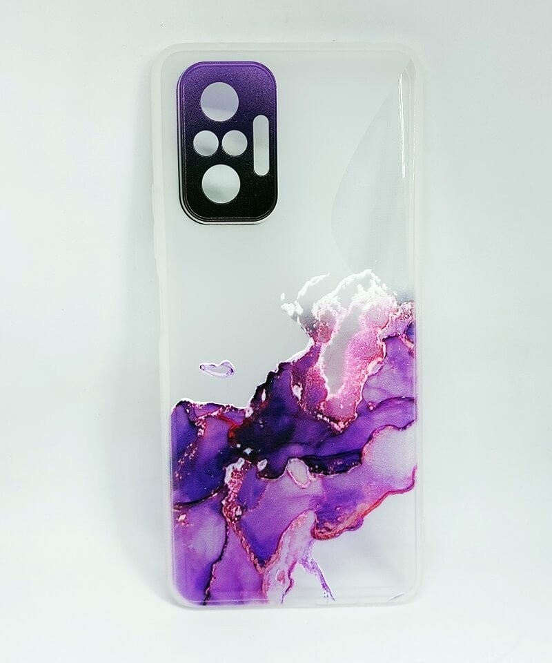 Накладка S-Case для Xiaomi Redmi Note 10 Pro фіолетова-0