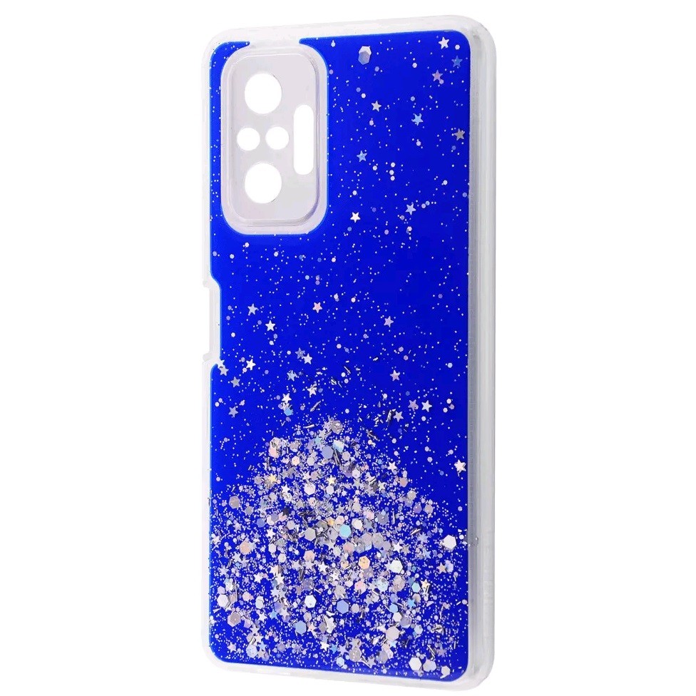 Накладка WAVE Brilliant Case (TPU) Xiaomi Redmi Note 10 Pro Блакитна-0