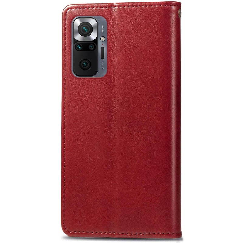 Книжка GETMAN Gallant для Xiaomi Redmi Note 10 Pro червона-1