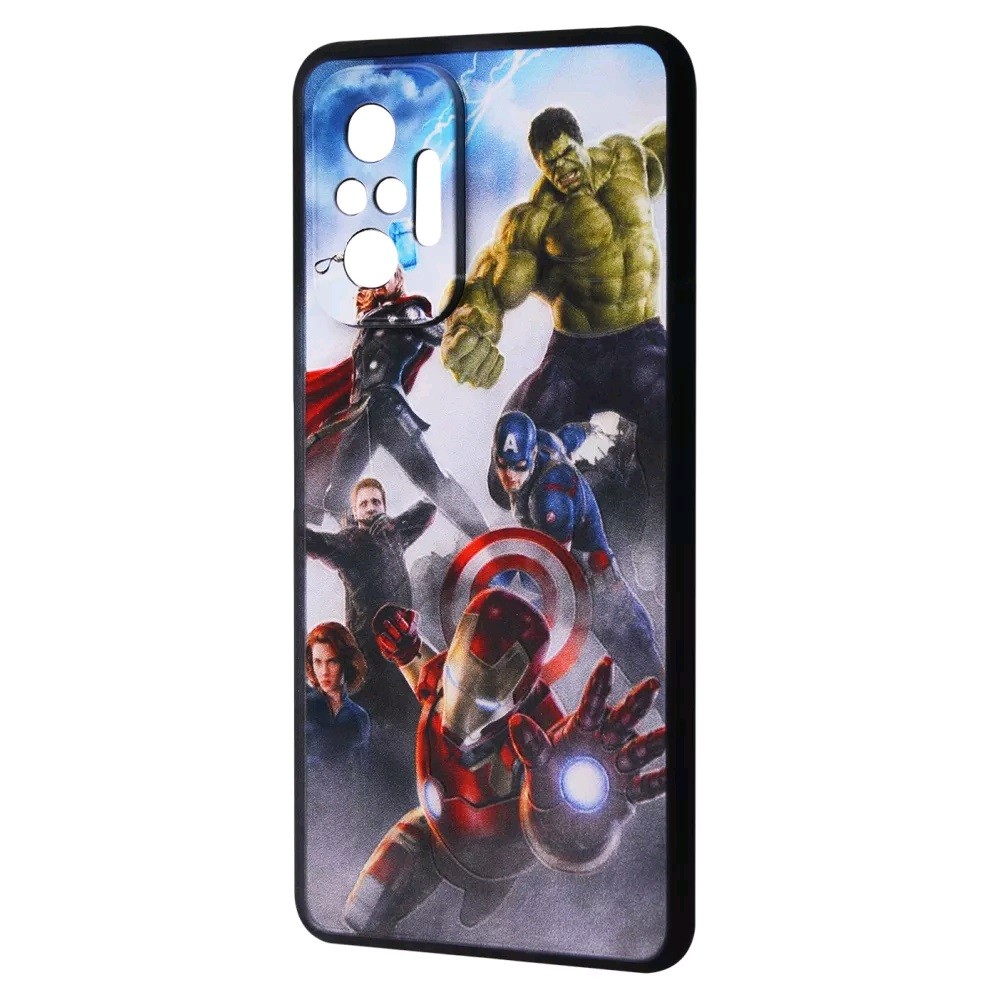 Накладка Game Heroes для Xiaomi Redmi Note 10 PRO персонажі Марвел-0