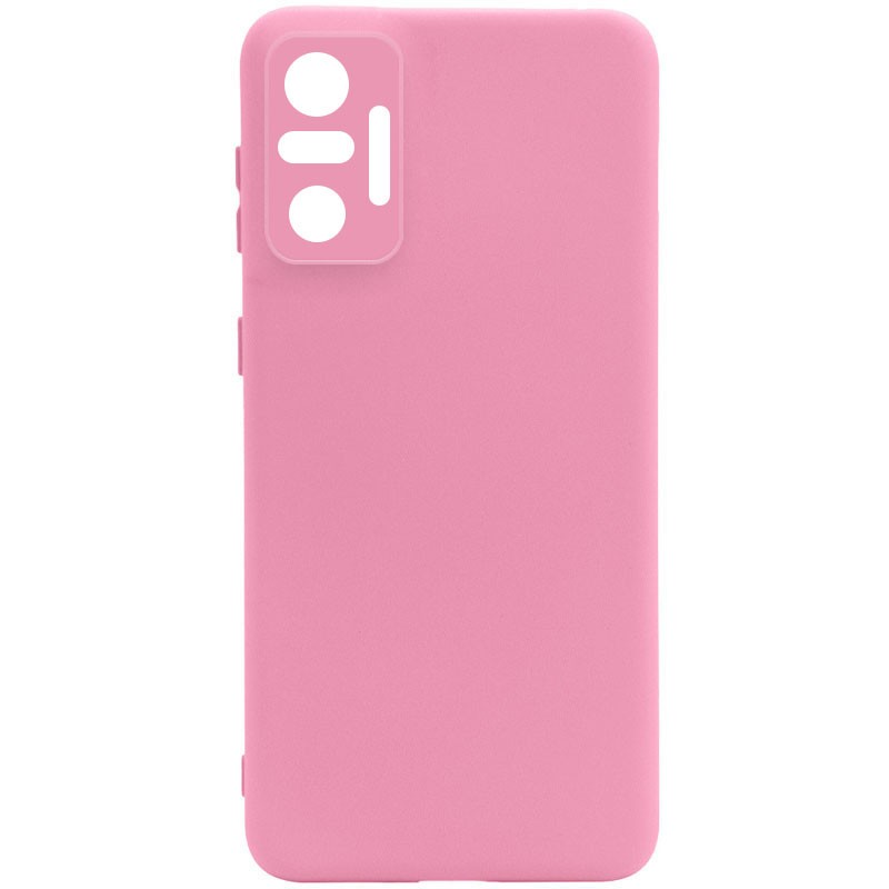 Silicone Cover Full Camera without Logo (A) для Xiaomi Redmi Note 10 Pro (Pink)-0