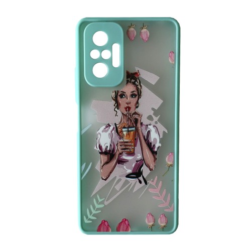 WAVE Cartoon Case Xiaomi Redmi Note 10 Pro (coctail)-0