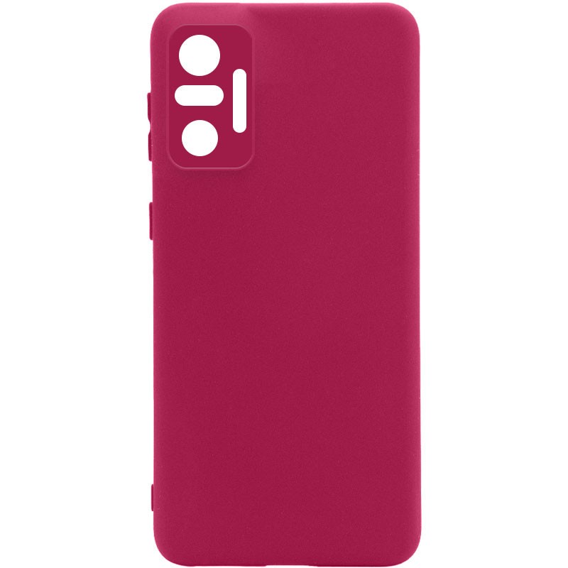 Silicone Cover Full Camera without Logo (A) для Xiaomi Redmi Note 10 Pro (Marsala)-0