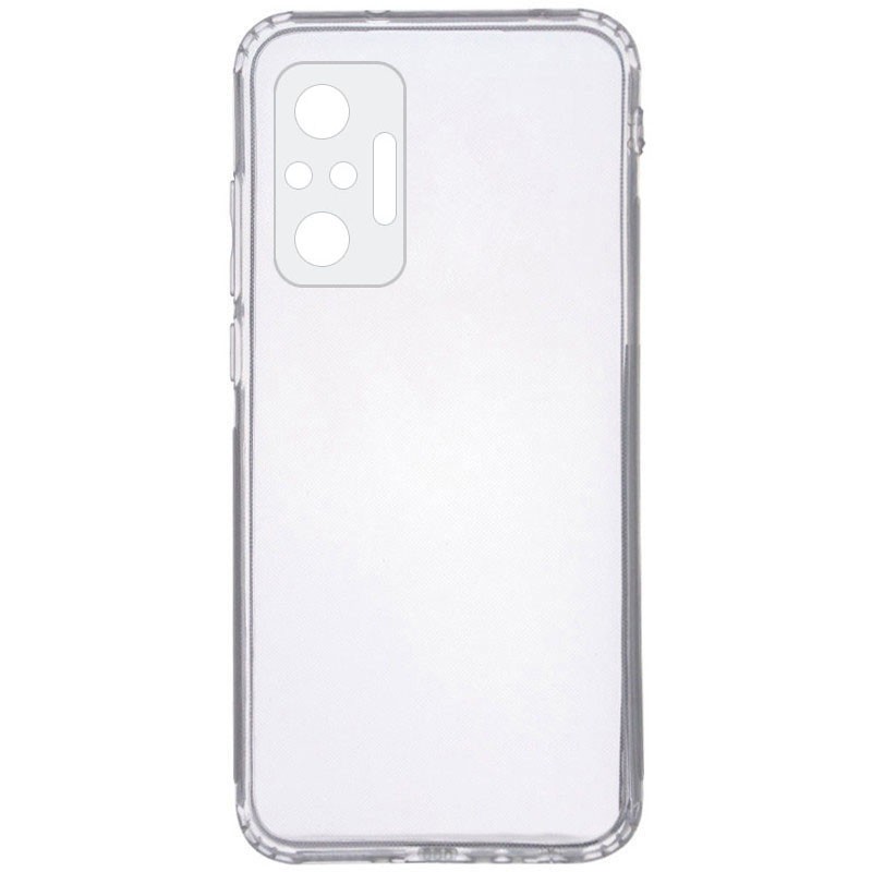 Накладка GETMAN Clear 1,0 mm для Xiaomi Redmi Note 10 Pro / Note 10 Pro Max прозорий силікон-0