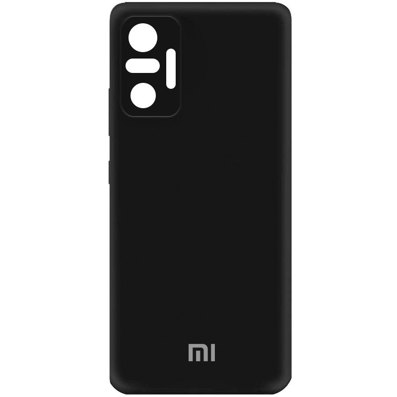 Silicone Cover My Color Full Camera (A) для Xiaomi Redmi Note 10 PRO / Note 10 PRO MAX  (Black)-0