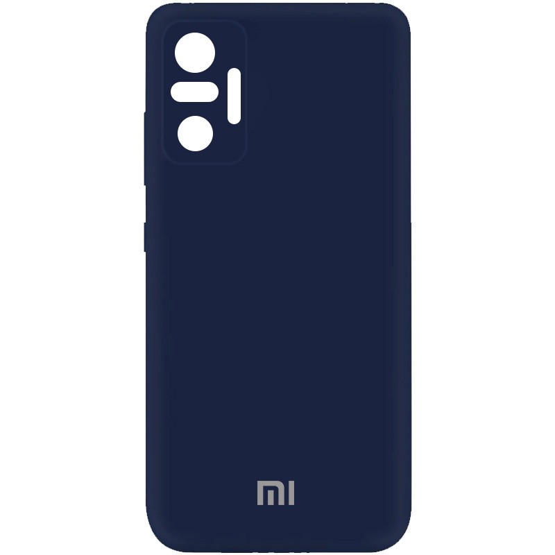 Silicone Cover My Color Full Camera (A) для Xiaomi Redmi Note 10 PRO / Note 10 PRO MAX  (Midnight blue)-0