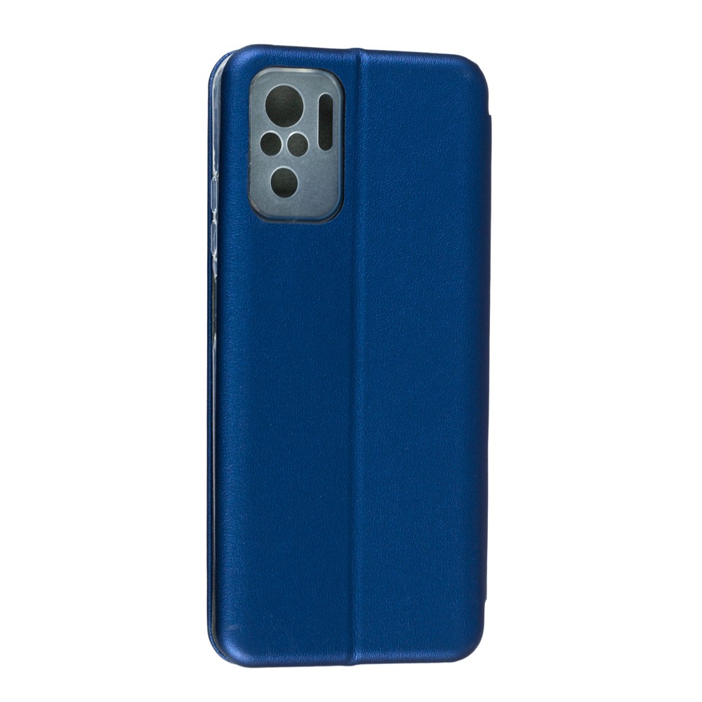 Книжка Premium для Xiaomi Redmi Note 10 Pro / Note 10 Pro Max синя-1