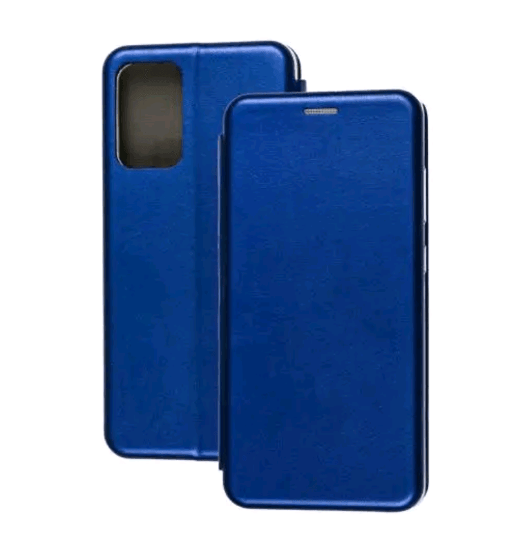 Книжка Premium для Xiaomi Redmi Note 10 Pro / Note 10 Pro Max синя-0