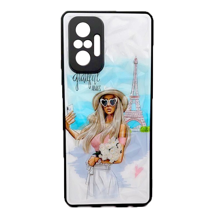 Накладка Ladies для Xiaomi Note 10 Pro  "Paris"-0
