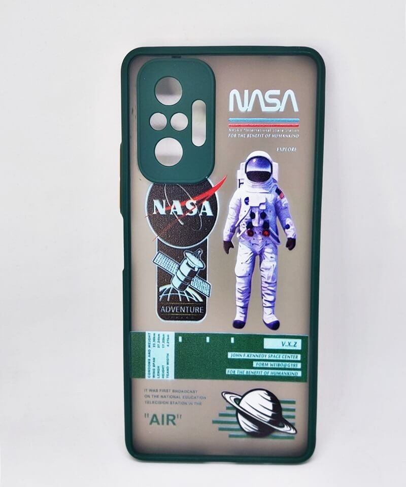 Накладка Totu Gingle Print для Xiaomi NOTE 10 PRO Nasa (Green)-0