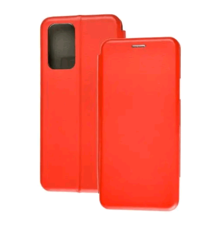 Книжка Premium для Xiaomi Redmi Note 10 Pro / Note 10 Pro Max червона-0