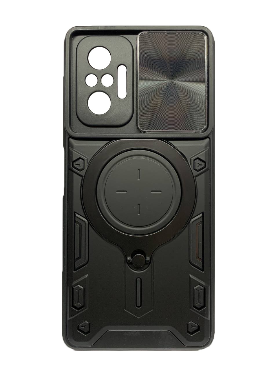 Накладка Protective Stand Case для Xiaomi Note 10 Pro/Note 10 Pro Max (Black)-0