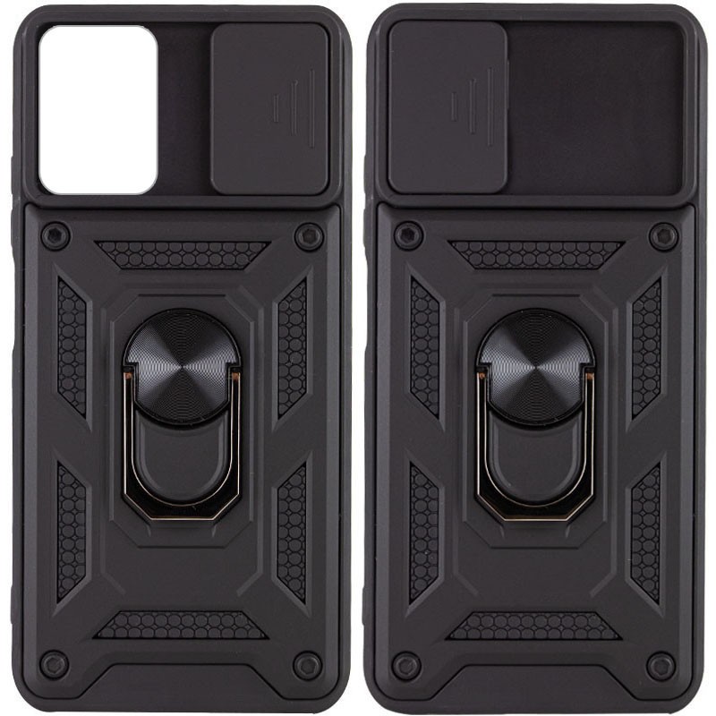 Накладка Camshield Serge Ring для Xiaomi Note 10 Pro 5G/ Poco X3 GT (Чорна)-0