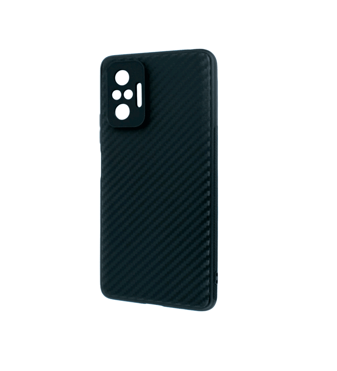 Накладка Carbon для Xiaomi Redmi Note 10 Pro  (Black)-0