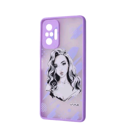 WAVE Cartoon Case Xiaomi Redmi Note 10 Pro (kiss me)-0