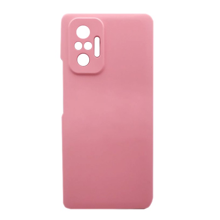 Накладка Fibra для Xiaomi Redmi Note 10 Pro (Light pink)-0