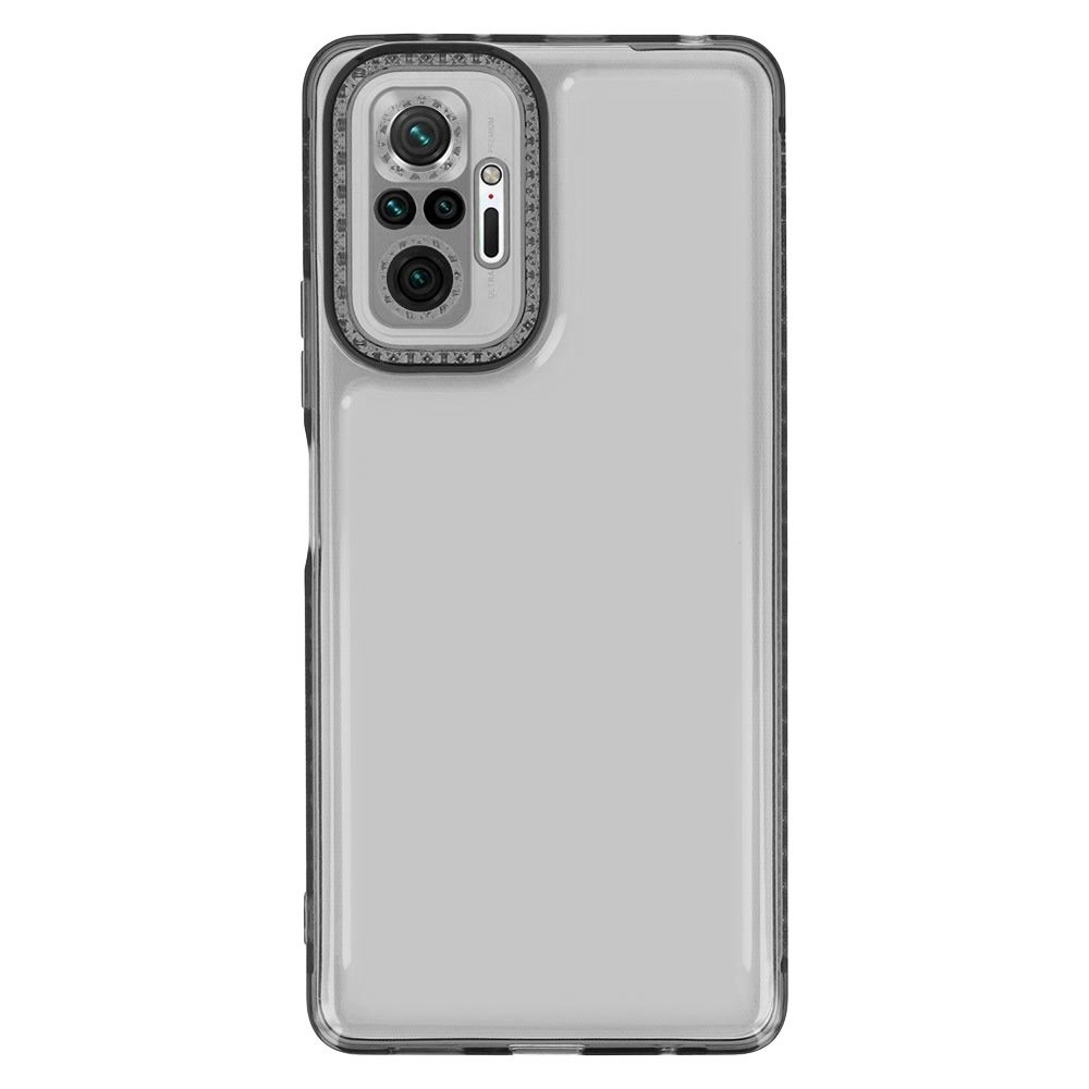 Накладка Starfall Clear для Xiaomi Redmi Note 10 Pro/Pro Max (Сіра)-0