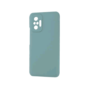 Накладка Fibra для Xiaomi Redmi Note 10 Pro (Mint)-0