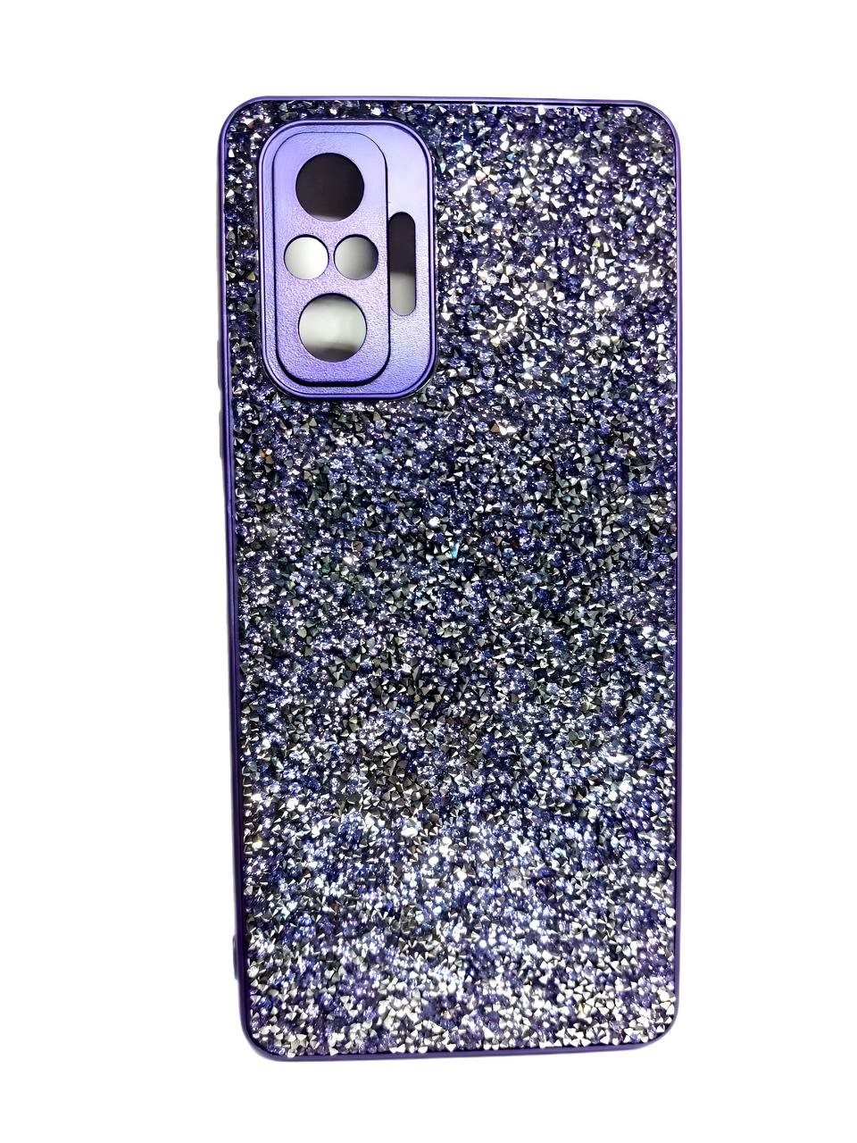 Накладка Grainy Diamonds для Xiaomi Note 10 Pro 4G фіолетова-0