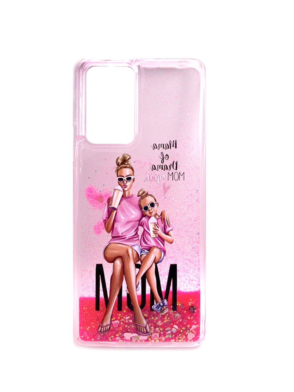Накладка Fluid Painted для Xiaomi Redmi Note 10 Pro "Mama of drama"-0
