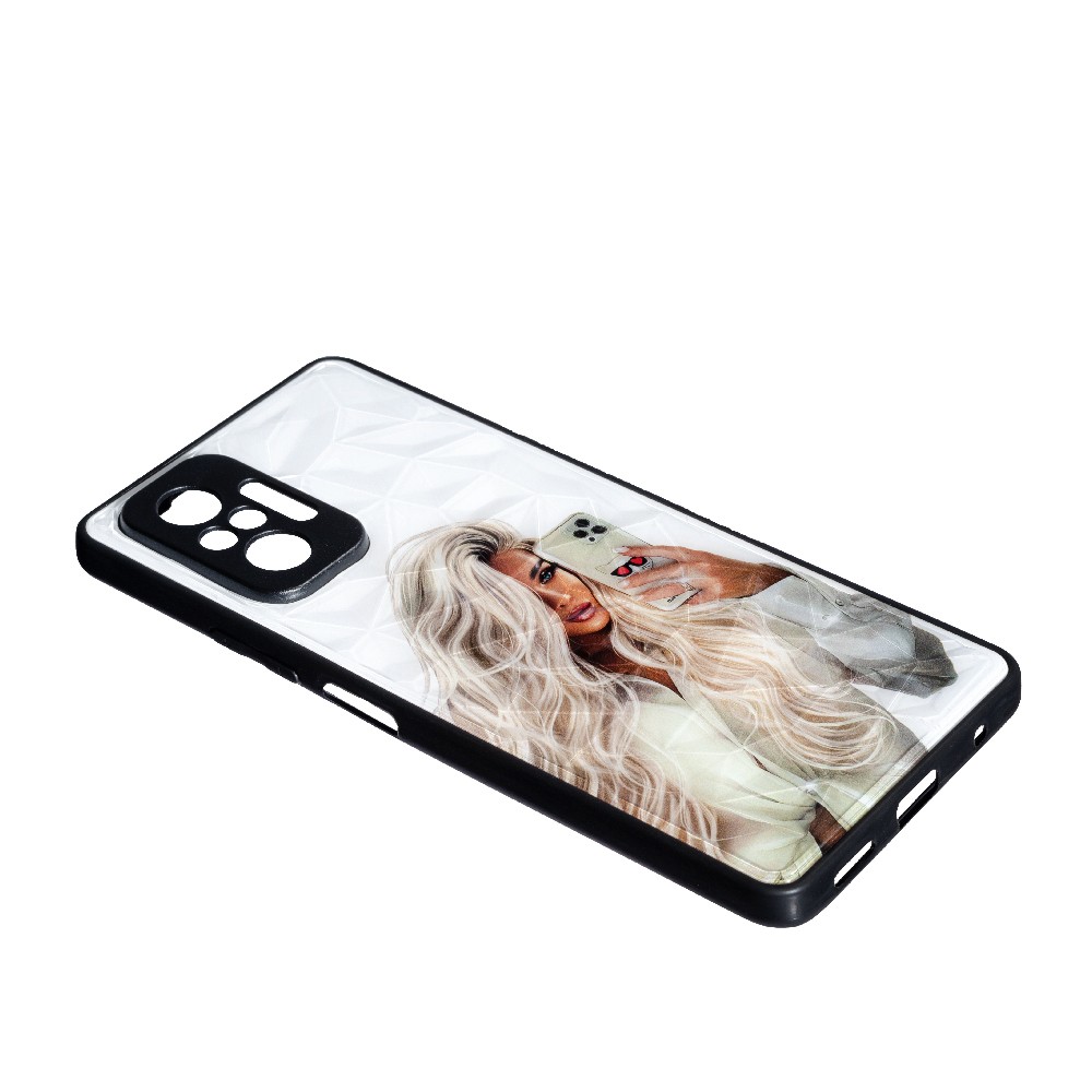 Накладка Ladies Camera для Xiaomi Redmi Note 10 Pro 4G Girl with phone-1