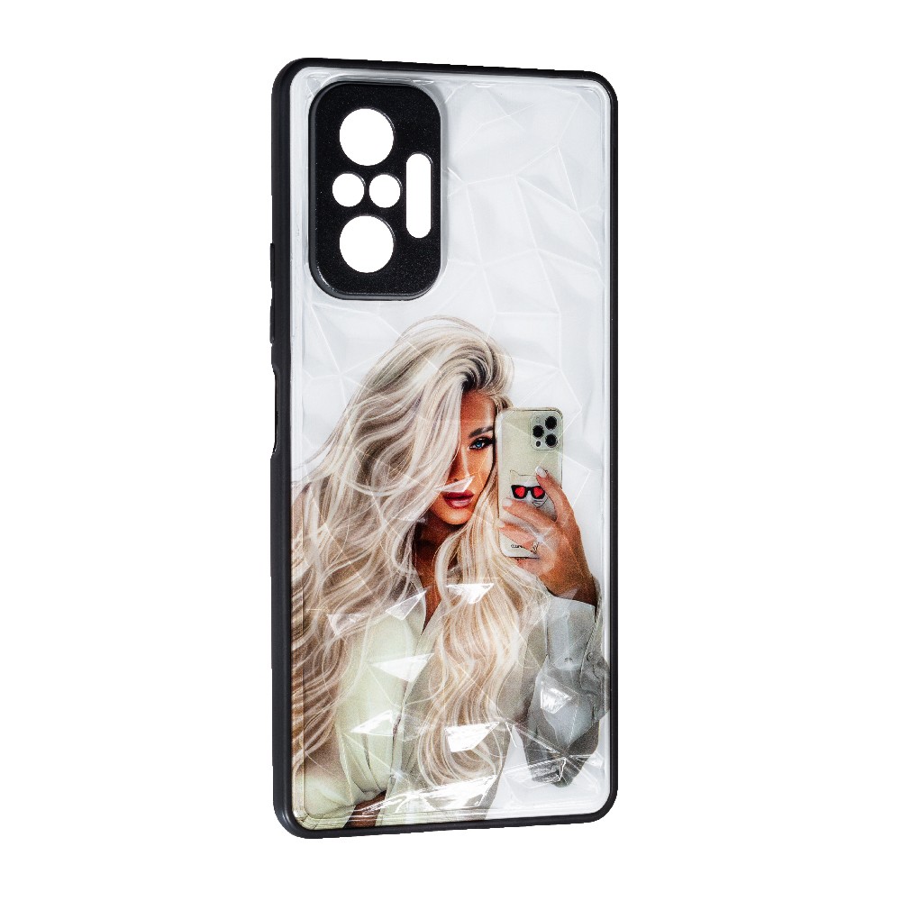 Накладка Ladies Camera для Xiaomi Redmi Note 10 Pro 4G Girl with phone-0