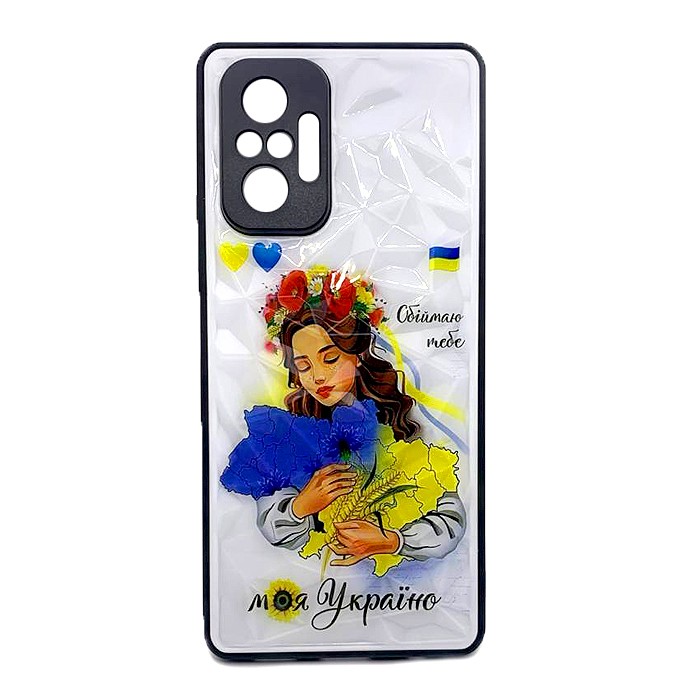 Накладка Ladies Camera для Xiaomi Redmi Note 10 Pro 4G Люблю Україну-0