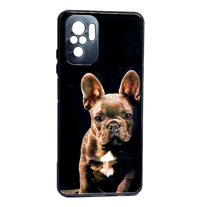 Накладка Marble Clouds для Xiaomi Note 10 Pro 4G Dogs (скляний)-0