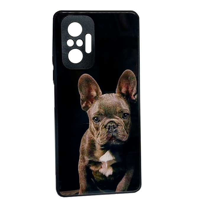 Накладка Marble Clouds для Xiaomi Note 10 4G /Note 10s/Poco M5s Dogs (скляний)-0