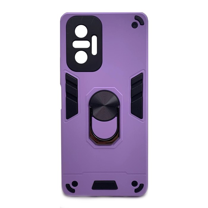 Накладка Armor Magnet Ring case для Xiaomi Note 10 Pro 4G бузкова-0