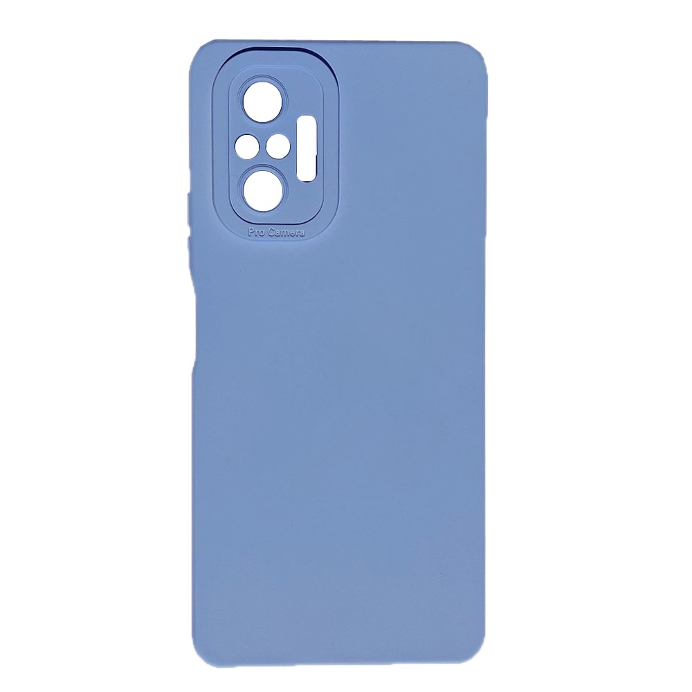Накладка Color style з мікрофіброю для Xiaomi Redmi Note 10 Pro 4G Lilac pride-0