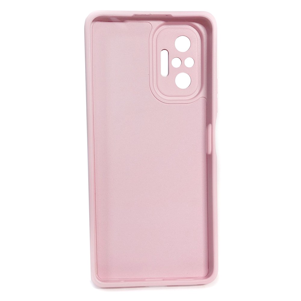 Накладка Color style з мікрофіброю для Xiaomi Redmi Note 10 Pro 4G Light pink-1