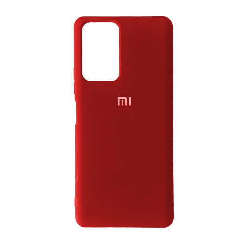 Накладка Full Soft для Xiaomi Redmi Note 10 Pro (Red)-0