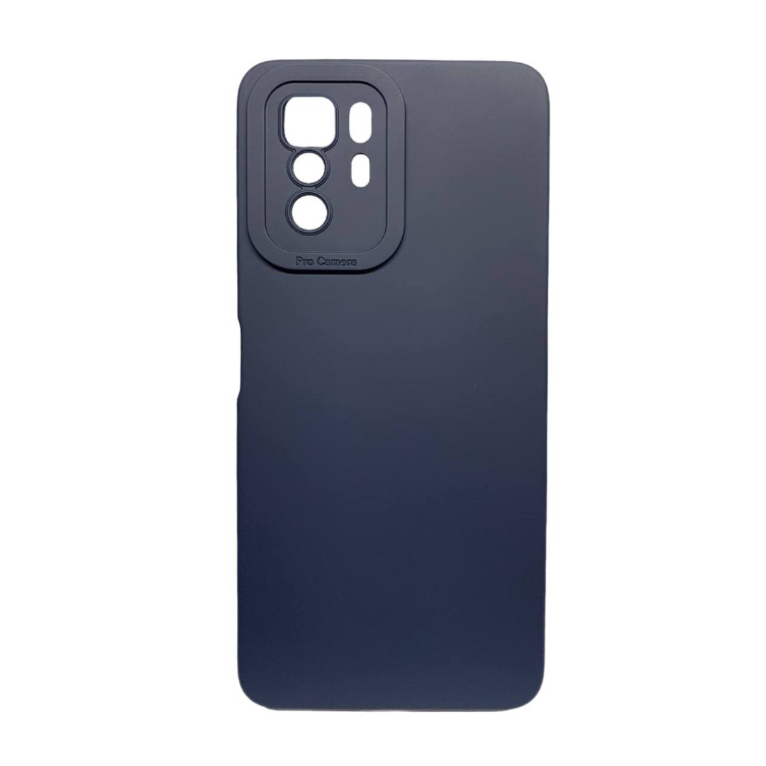 Накладка Color style з мікрофіброю для Xiaomi Redmi Note 10 Pro 5G/Poco X3 GT Dark blue-0