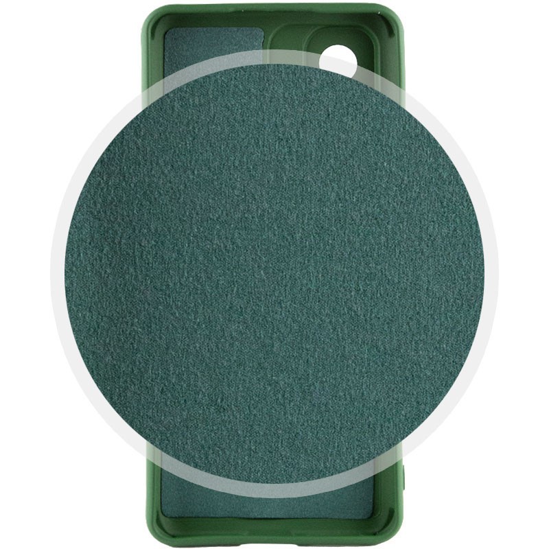 Silicone Cover Full Camera without Logo (A) для Xiaomi Redmi Note 10 Pro/10 Pro Max (Dark green)-1
