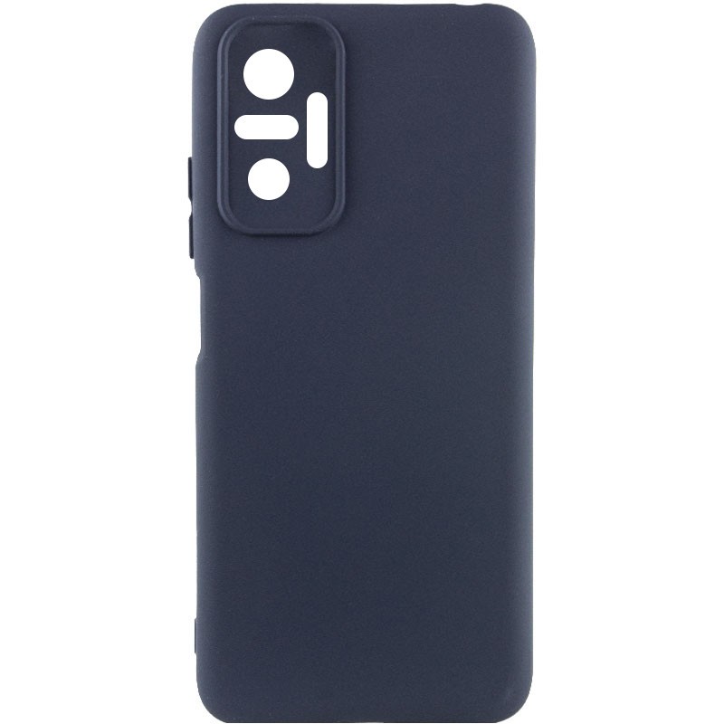 Silicone Cover Full Camera without Logo (A) для Xiaomi Redmi Note 10 Pro/10 Pro Max (Midnight Blue)-0