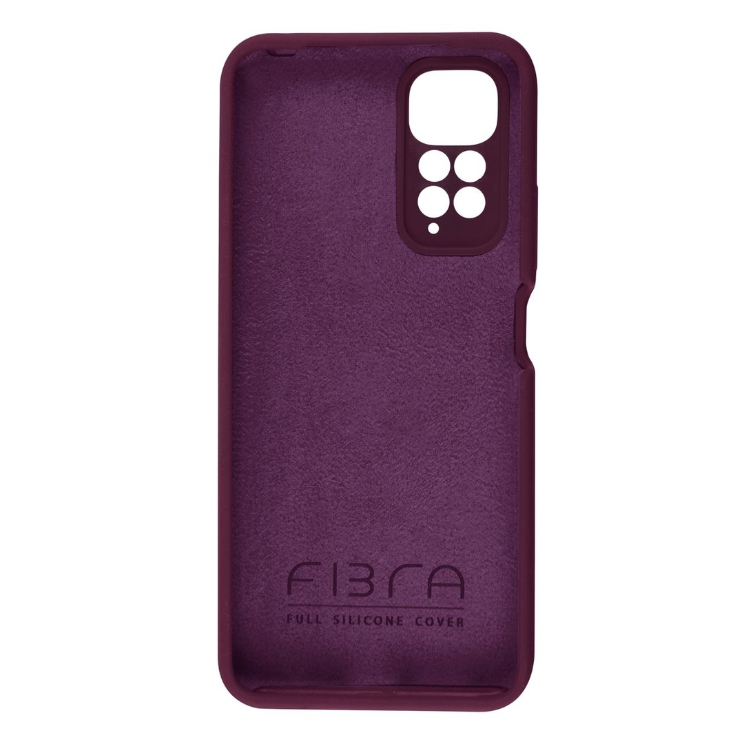 Накладка Fibra для Xiaomi Redmi Note 11 (4G) / Note 11S (Marsala)-1