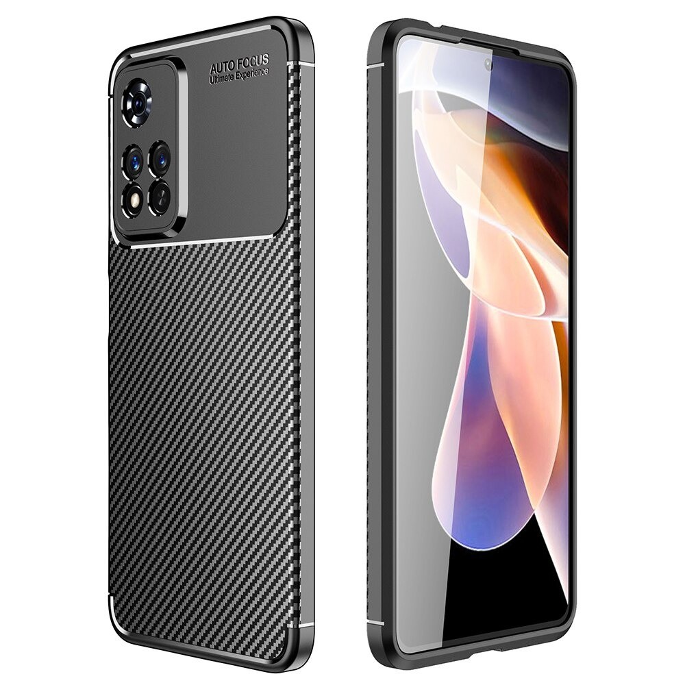 Накладка Autofocus для Xiaomi Redmi Note 11 Pro Plus 5G / Poco X4 NFC / 11i чорна-0