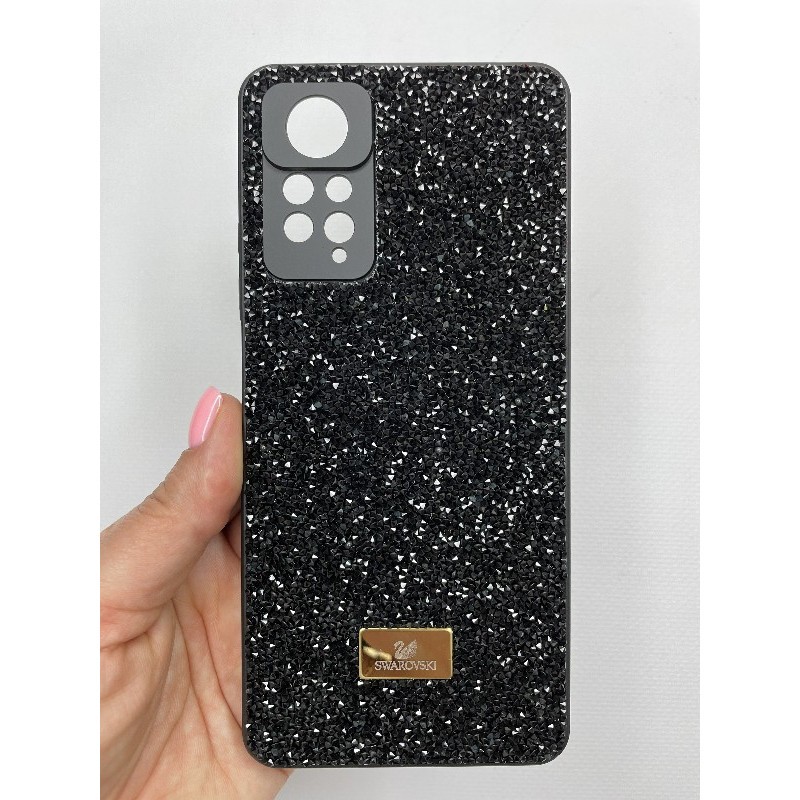 Накладка SW Grainy Diamonds для Xiaomi Redmi Note 11 Pro 4G/ Note 12 Pro 4G чорна-0