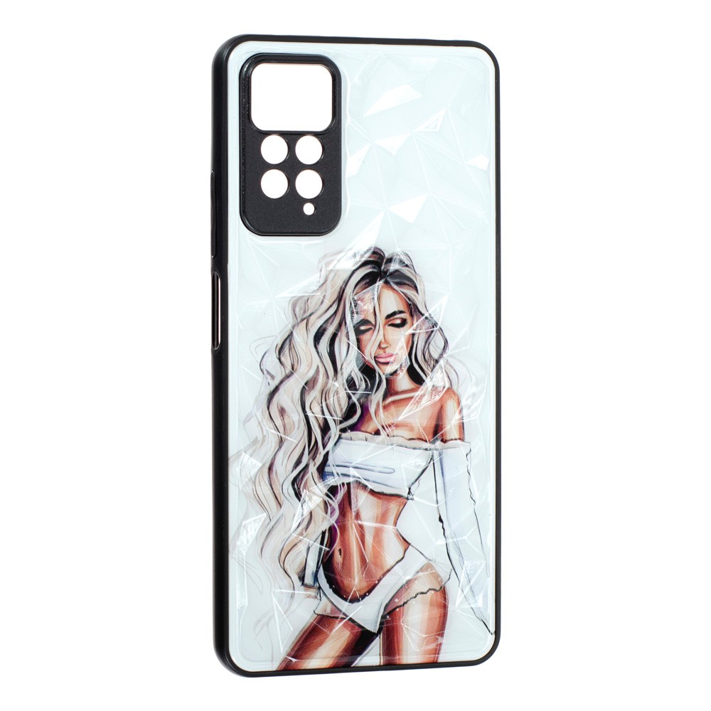 Накладка Ladies Camera для Xiaomi Note 11 Pro (Euro) Girl white-0